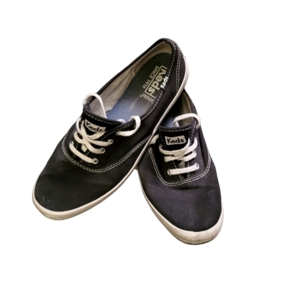 Keds Champion‎ Original Black Sneakers with Ortholite Insoles